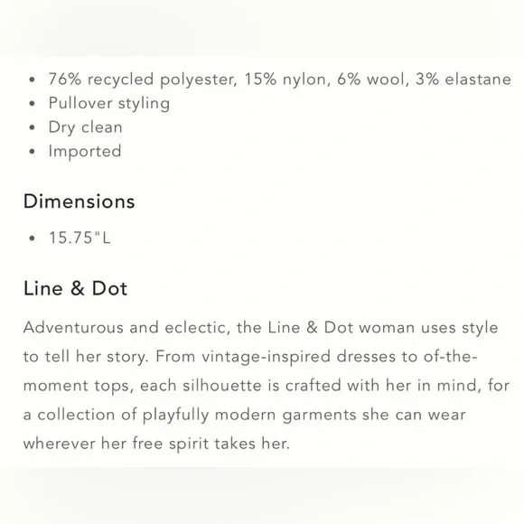 NWT Pearl-Trim Sweater - Picture 4 of 4